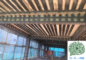 潘集梁柱包钢加固